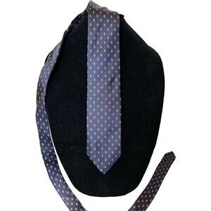Christian Dior All Silk Navy Tie